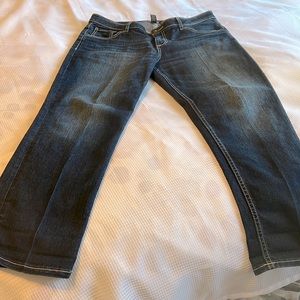 Dark blue Jean Apt 9.   Excellent condition